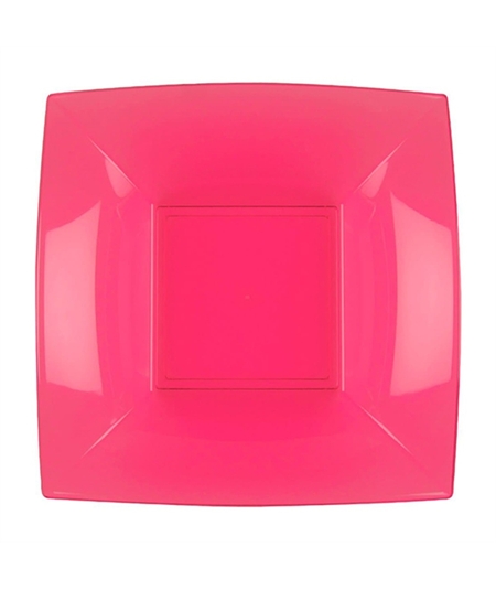 piatto-plastica-fondo-fucsia-pp-180mm-25-pezzi