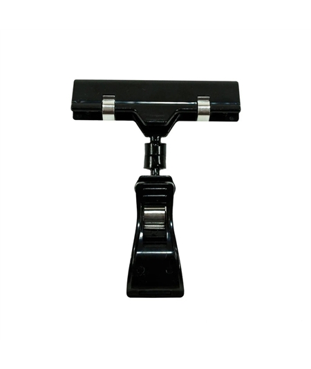 Supporto-Segnaprezzi-Pinza-Nera-H10