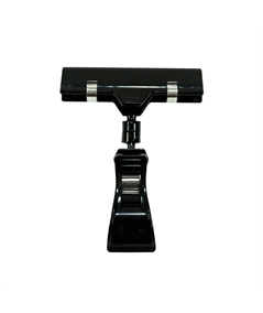 Supporto-Segnaprezzi-Pinza-Nera-H10
