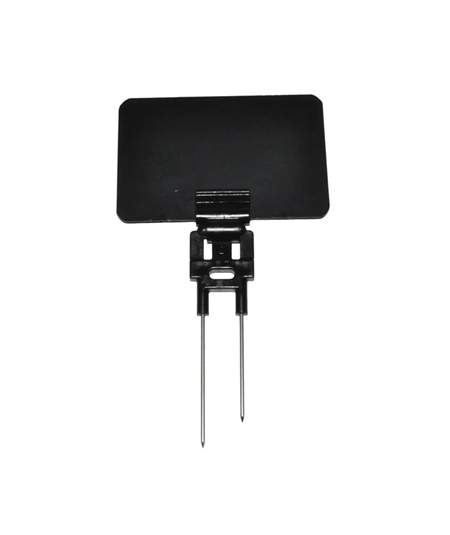 Lavagnette-Nere-PVC-con-Spillo-Doppio-Nero-in-Acciaio