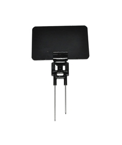 Lavagnette-Nere-PVC-con-Spillo-Doppio-Nero-in-Acciaio