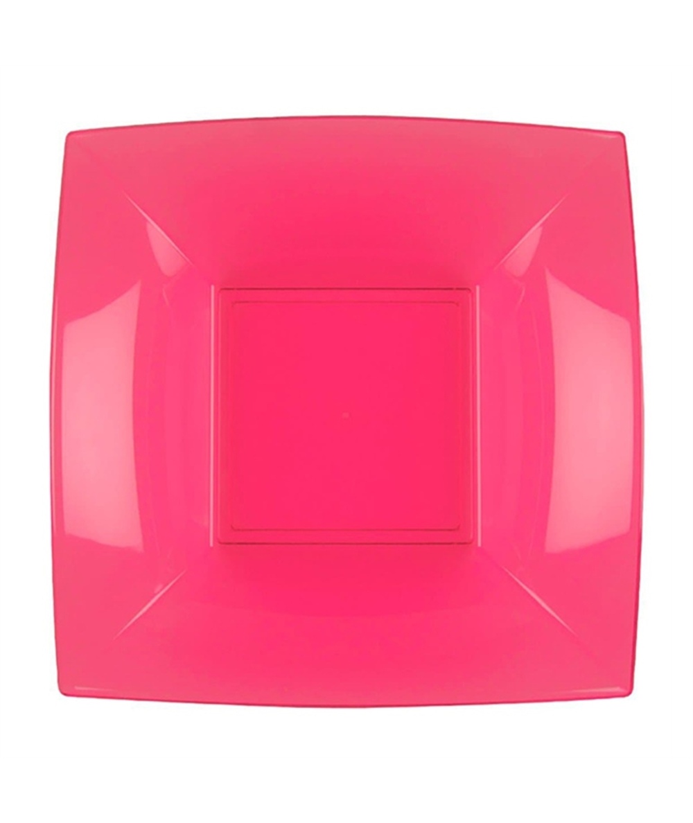 piatto-plastica-fondo-fucsia-pp-180mm-25-pezzi